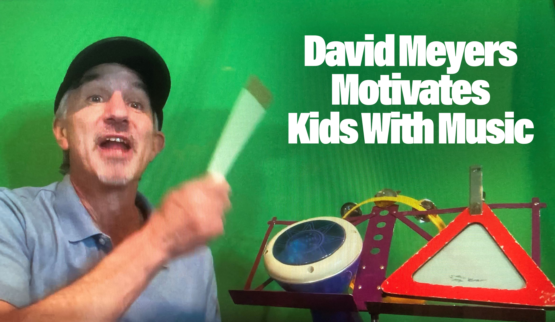 David Meyers Motivates Kids and Adults with Music, especially those with developmental disabilities and autism. 